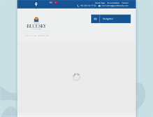 Tablet Screenshot of grandbluesky.com